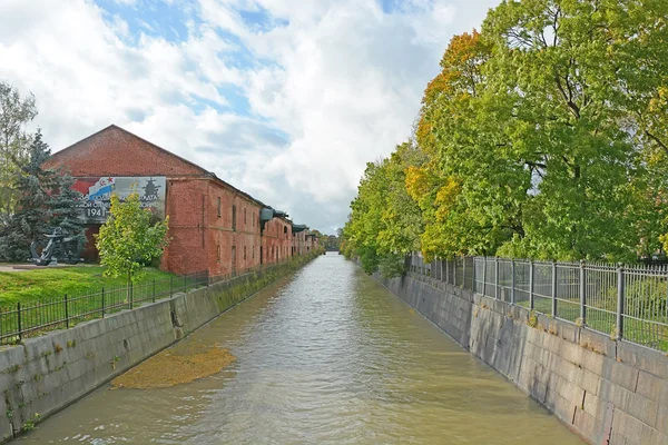 Kronstadt kanal — Stok fotoğraf