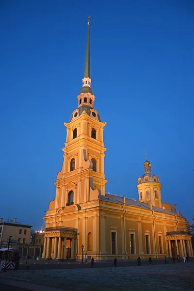 彼得和 Paul 的大教堂，在圣彼得斯堡 — 图库照片