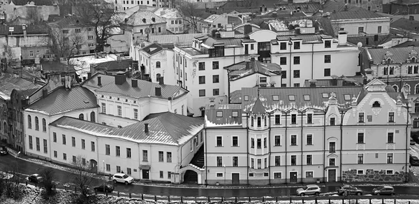 Panorama da cidade velha Vyborg — Fotografia de Stock