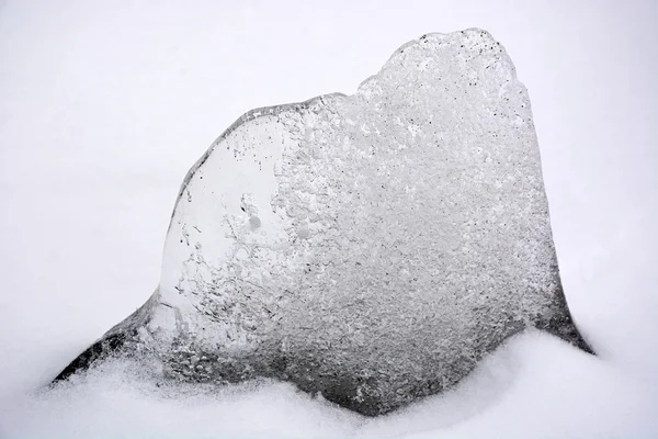 Ein Stück Eis — Stockfoto