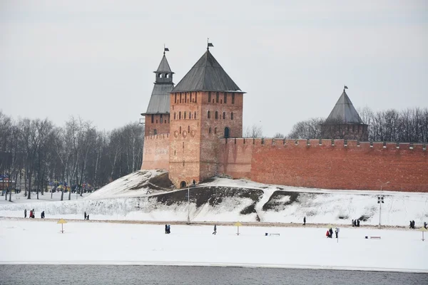 Kremlin van Novgorod — Stockfoto