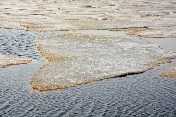 海の凍結の危険 — ストック写真