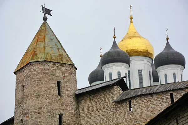 Russia Pskov Cremlino — Foto Stock