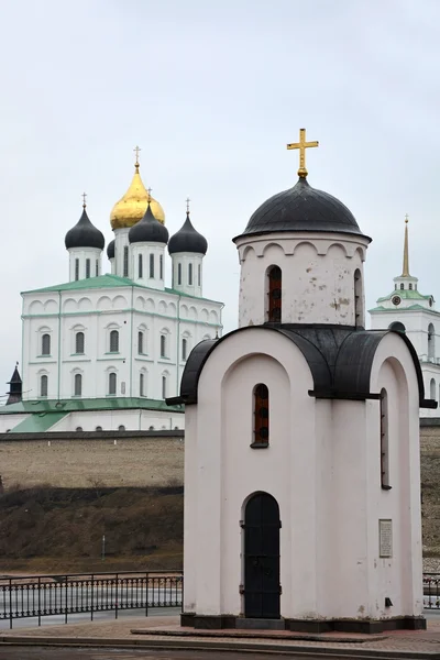 Olga's chapel w Psków — Zdjęcie stockowe