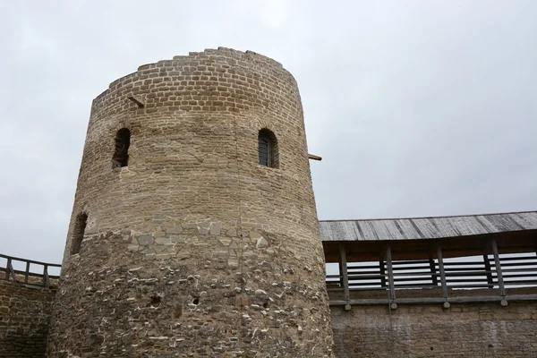 Ancienne forteresse russe Forteresse d'Izborsk — Photo