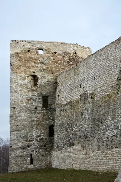俄罗斯古代堡垒-Izborsk 堡垒 — 图库照片
