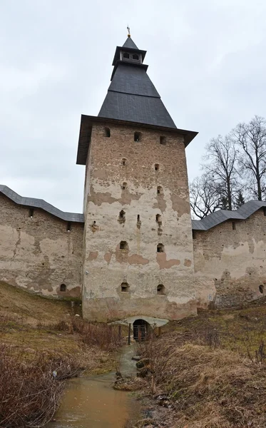 A fortaleza do mosteiro de Pechorsky — Fotografia de Stock