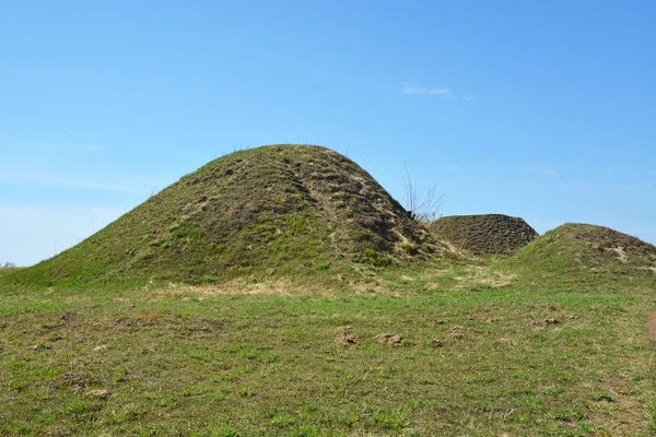 Monte de enterro — Fotografia de Stock