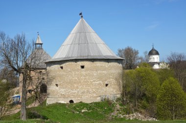 Staraya Ladoga adlı antik kale