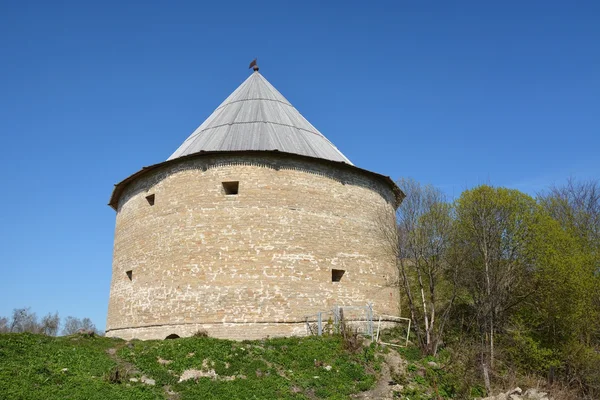 Ancient fortress at Staraya Ladoga — Stock Photo, Image