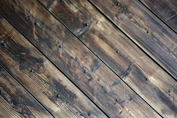 Vecchio legno nero rustico — Foto Stock