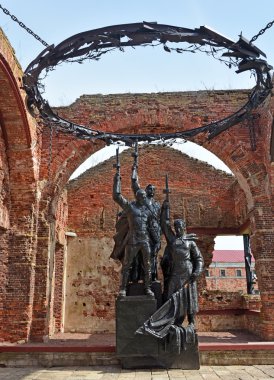 Memorial for world war two in cathedral of St. John the Baptist