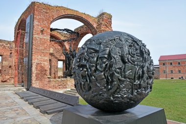 Memorial for world war two in cathedral of St. John the Baptist