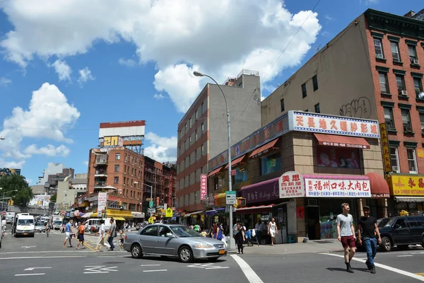 Περιοχή της Chinatown σε Nyc — Φωτογραφία Αρχείου