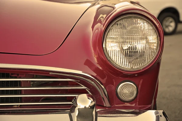 Retro ansichtkaart van de vintage auto — Stockfoto