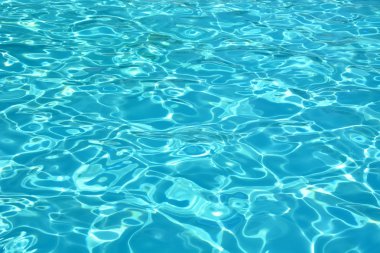 Masmavi su. Resmi arka plan olarak kullanılabilir