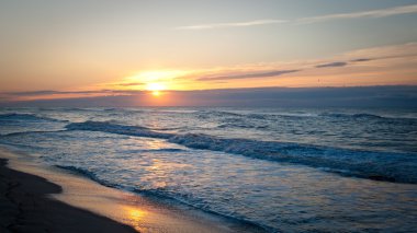 deniz kıyısı Sunrise