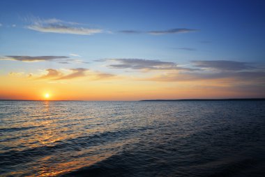 Karadeniz üzerinden günbatımı sunset