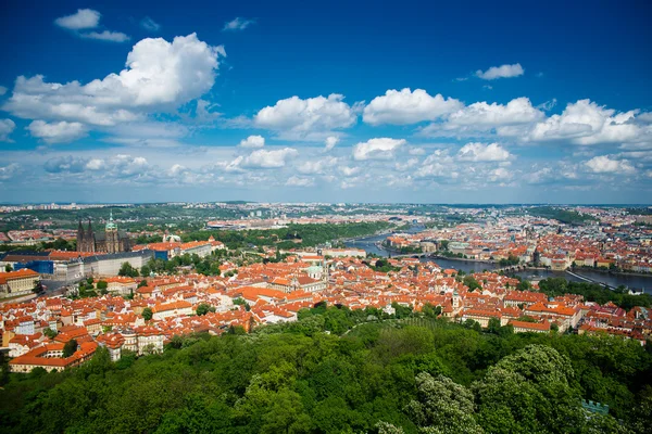 Schöne Aussicht auf Prag — Stockfoto