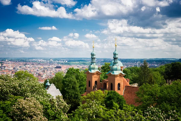 Schöne Aussicht auf Prag — Stockfoto