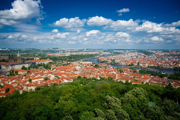 Hermosa vista de la praga — Foto de Stock