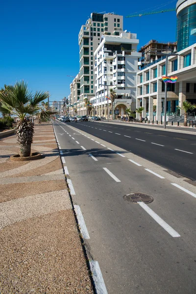 Perto da estrada do mar em Tel Aviv — Fotografia de Stock