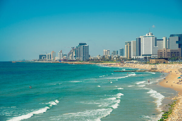 beach in Tel Aviv
