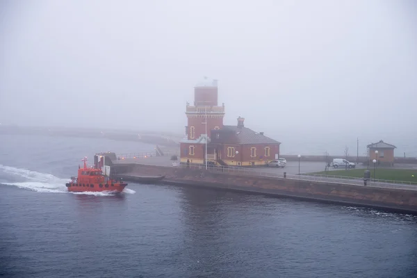 Sightseeing i hamnen i Helsingborg — Stockfoto