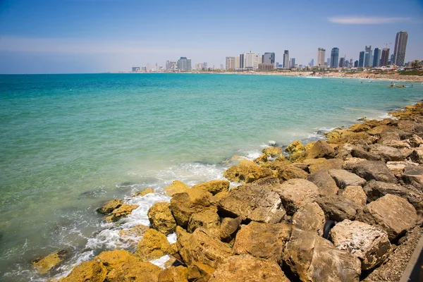 Views of the sea in Tel Aviv — Stock Photo, Image