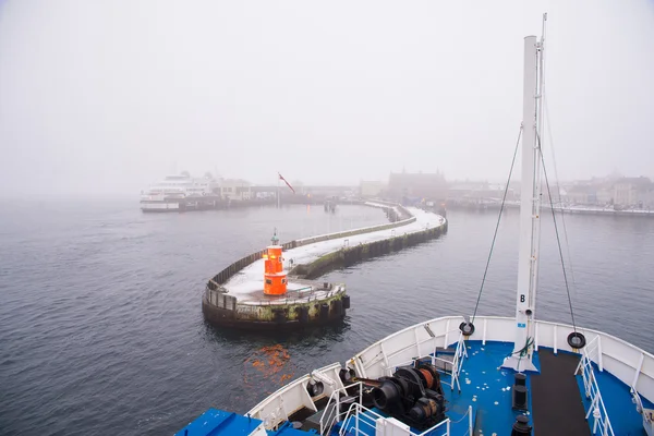 Sightseeing the port in Helsingborg — Stock Photo, Image