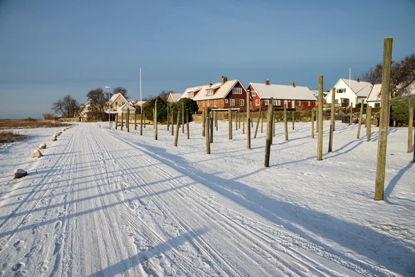 Hiver en Suède — Photo