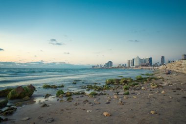 gün batımında tel aviv