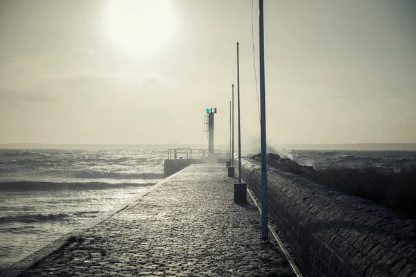 Storm the storm in the sea — Stock Photo, Image