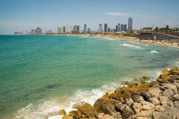 Vista sul moderno Tel Aviv — Foto Stock