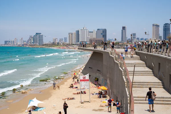 Vista do moderno Tel Aviv — Fotografia de Stock