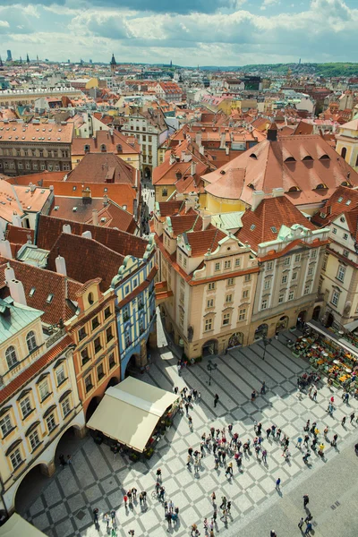 Praha pohled shora — Stock fotografie