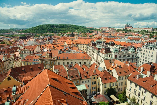 Vista de Praga desde arriba —  Fotos de Stock