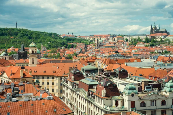 Vista de Praga desde arriba — Foto de Stock