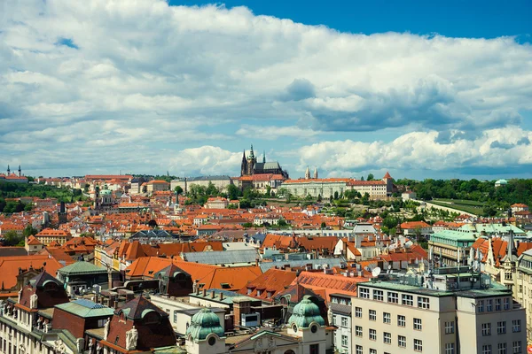 Vista de Praga desde arriba — Foto de Stock