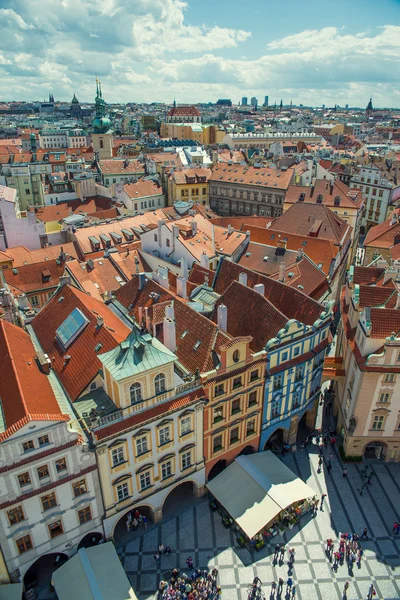 Vue de Prague d'en haut — Photo