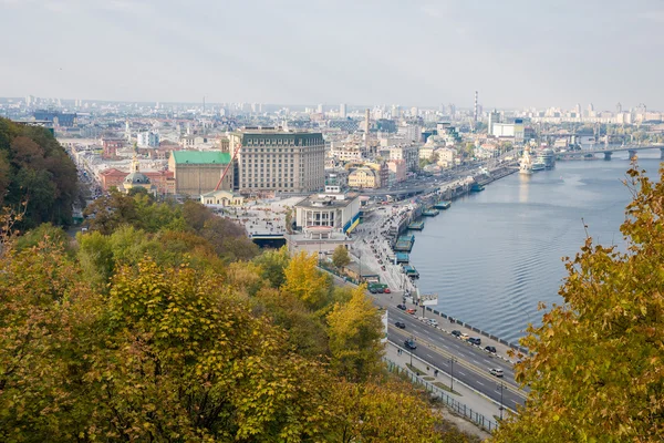 Kiev, top view — Stock Photo, Image