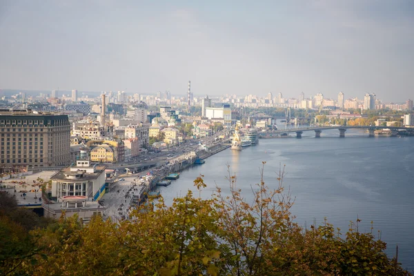 Kiev, Ansicht von oben — Stockfoto