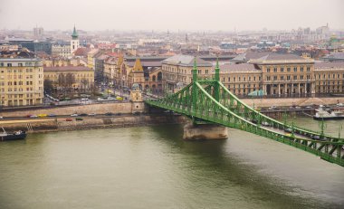 Budapeşte Üstten Görünüm