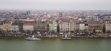 Budapeşte Üstten Görünüm
