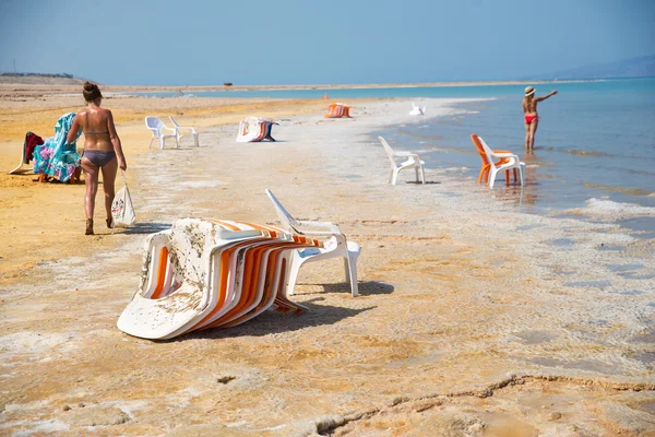 Blick auf das Tote Meer — Stockfoto