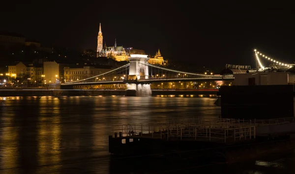 Budapest éjszaka — Stock Fotó