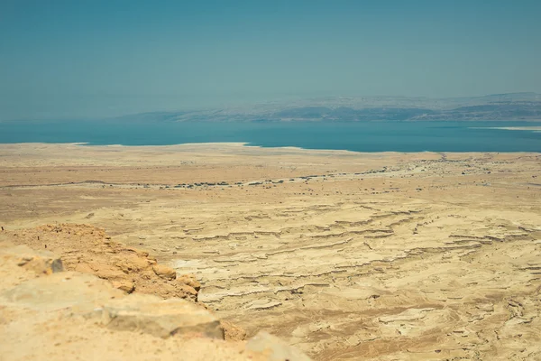 Widok z góry z Masady — Zdjęcie stockowe