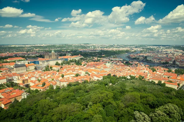 Vista de Praga desde arriba — Foto de Stock