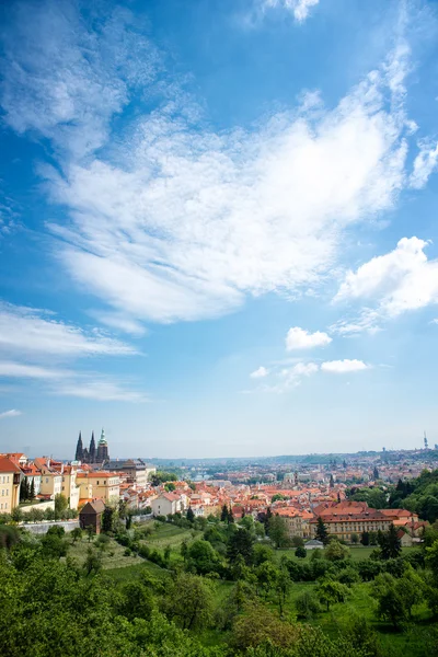 Prager Blick von oben — Stockfoto