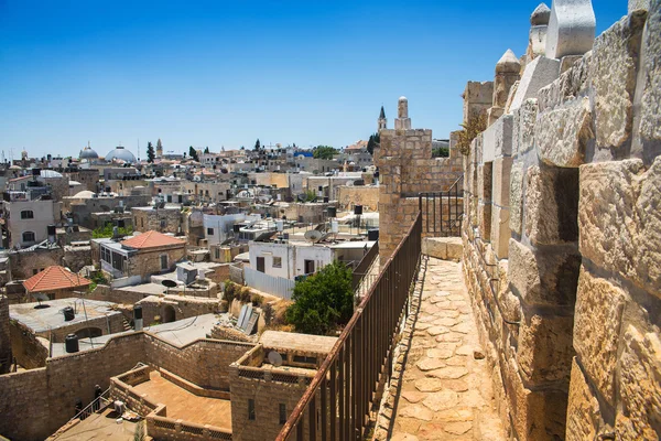 Ancient wall in Jerusalem — Stock Photo, Image